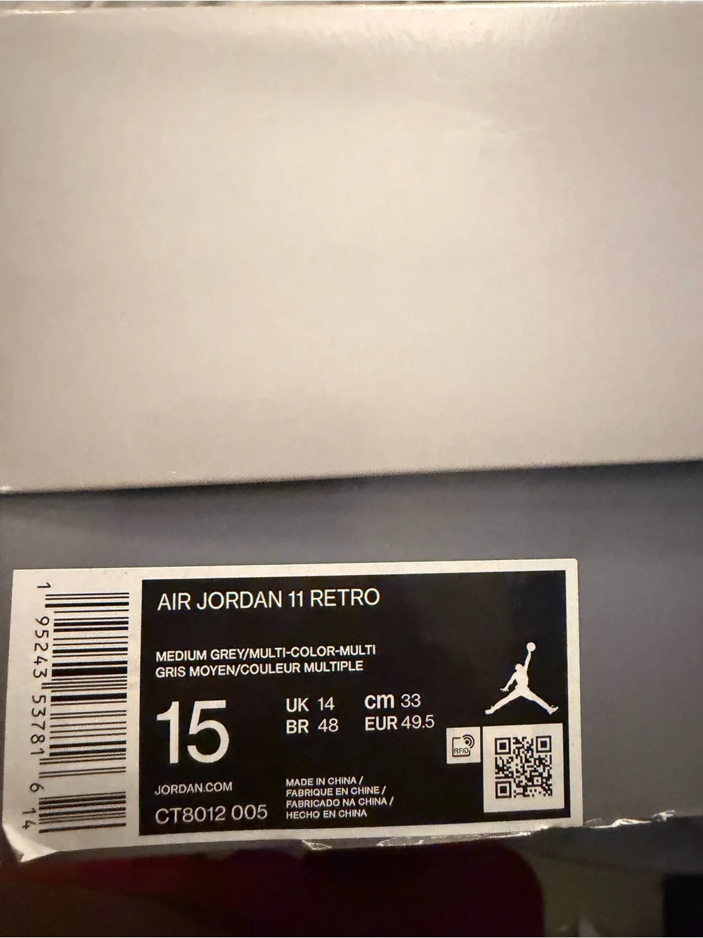 Jordan Cool Grey 11 Sneakers